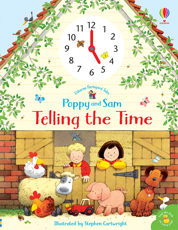 Poppy and Sam’s Telling the Time Book Usborne