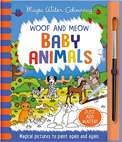 Woof and Meow – Baby Animals Tranh Nước