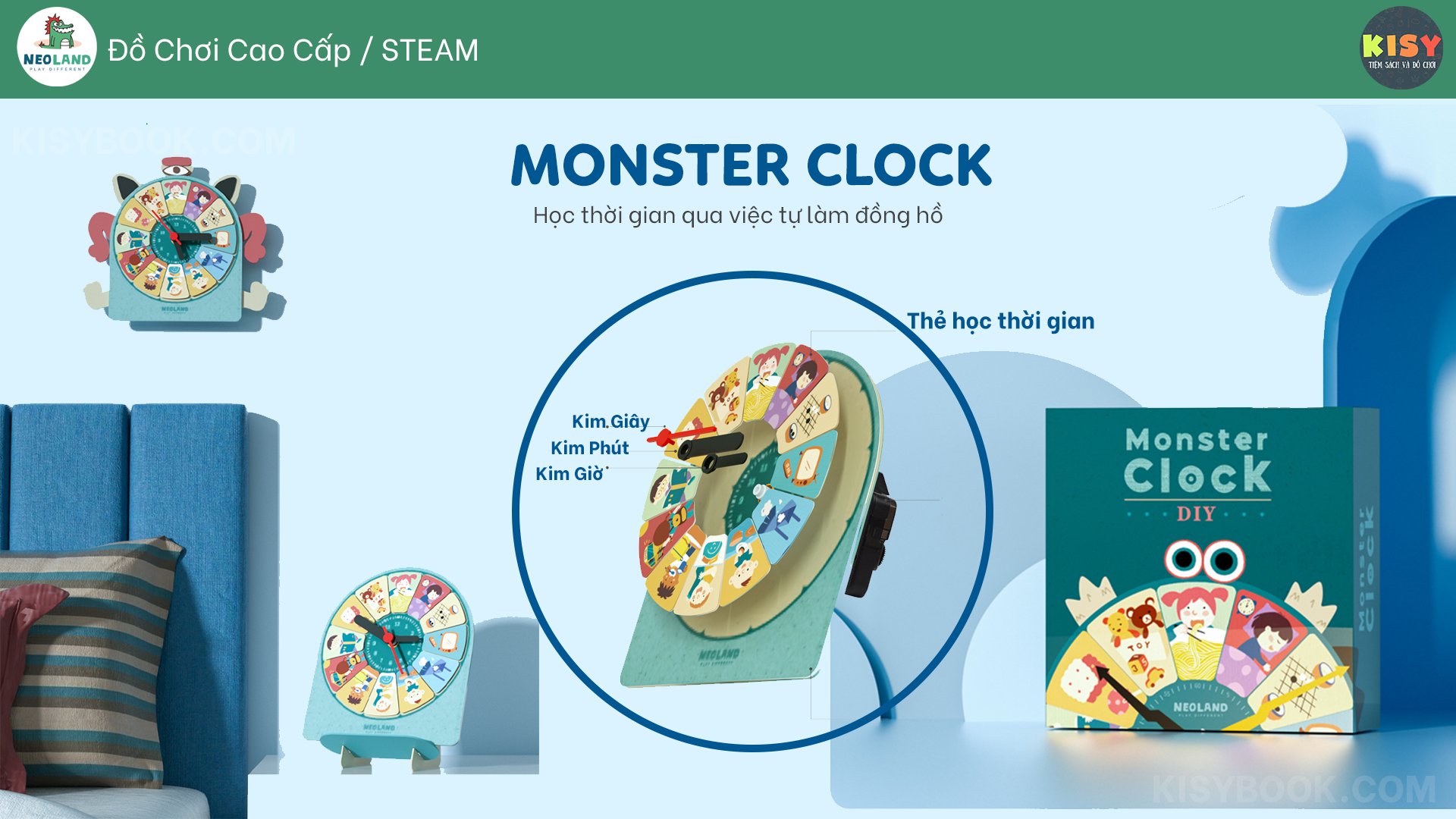 monster clock