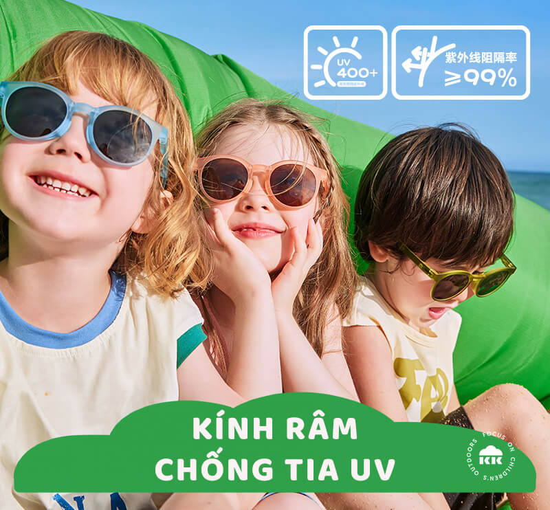 Kính Mát chống tia UV đên 99,97% chính hãng Kocotree Hàn Quốc